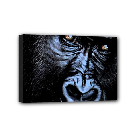 Gorilla Mini Canvas 6  X 4  by Valentinaart