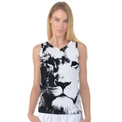 Lion  Women s Basketball Tank Top by Valentinaart