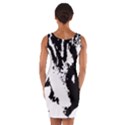 Cat Wrap Front Bodycon Dress View2