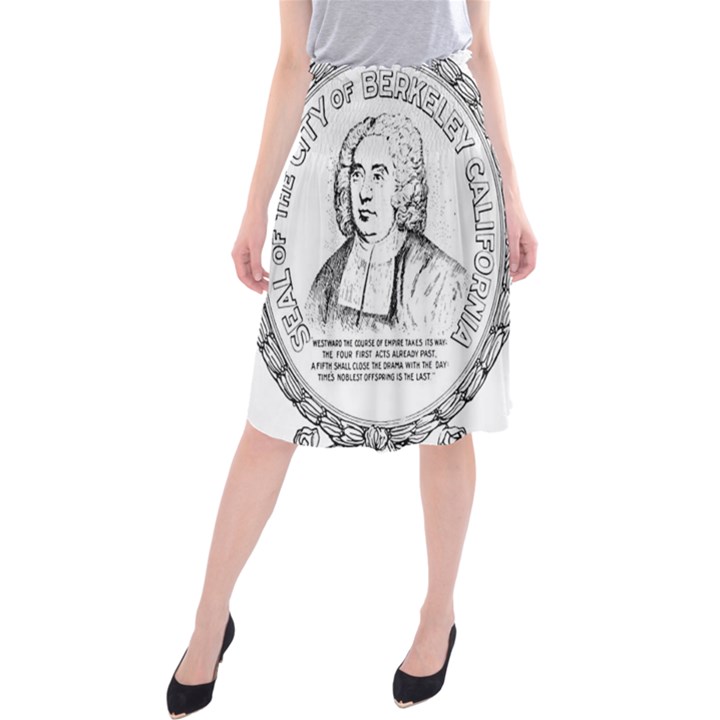 Seal of Berkeley, California Midi Beach Skirt