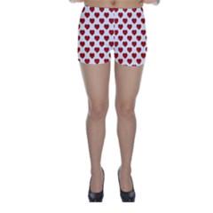 Emoji Heart Shape Drawing Pattern Skinny Shorts by dflcprintsclothing