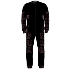 Eat Sleep Game Repeat Onepiece Jumpsuit (men)  by Valentinaart