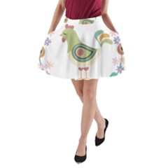 Easter A-line Pocket Skirt by Valentinaart