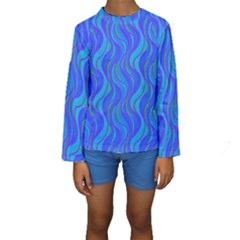 Pattern Kids  Long Sleeve Swimwear by Valentinaart