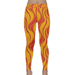 Pattern Classic Yoga Leggings by Valentinaart