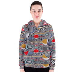 Changing Forms Abstract Women s Zipper Hoodie by digitaldivadesigns