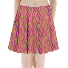 Pattern Pleated Mini Skirt by Valentinaart