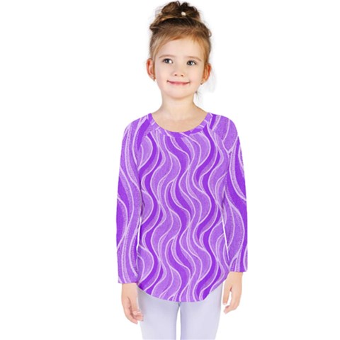 Pattern Kids  Long Sleeve Tee by Valentinaart