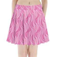 Pattern Pleated Mini Skirt