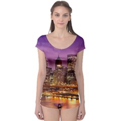 City Night Boyleg Leotard 