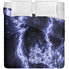 Space Duvet Cover Double Side (king Size) by Valentinaart