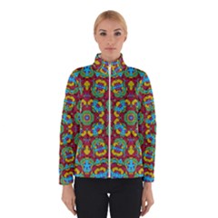 Geometric Multicolored Print Winterwear by dflcprintsclothing