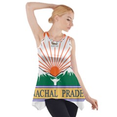 Seal Of Indian State Of Arunachal Pradesh  Side Drop Tank Tunic by abbeyz71