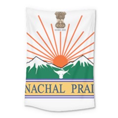 Indian State Of Arunachal Pradesh Seal Small Tapestry by abbeyz71