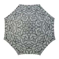 Modern Oriental Ornate Golf Umbrellas by dflcprints