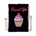 Sweet life Drawstring Bag (Small) View2