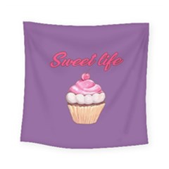 Sweet Life Square Tapestry (small) by Valentinaart