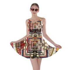 Colorful Mandala Skater Dress