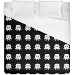 Emoji Baby Vampires Pattern Duvet Cover (king Size) by dflcprints