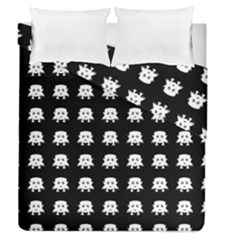 Emoji Baby Vampires Pattern Duvet Cover Double Side (queen Size) by dflcprints