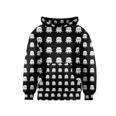 Emoji Baby Vampires Pattern Kids  Pullover Hoodie