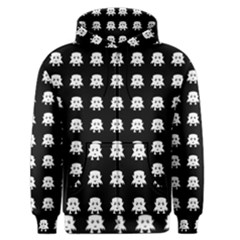 Emoji Baby Vampires Pattern Men s Zipper Hoodie