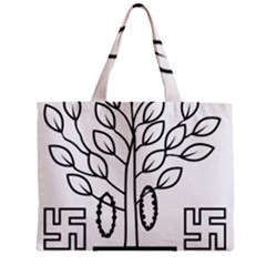 Seal of Indian State of Bihar Zipper Mini Tote Bag