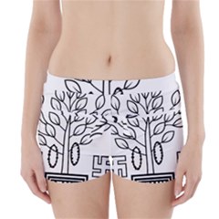 Seal of Indian State of Bihar Boyleg Bikini Wrap Bottoms