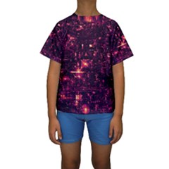 /r/place Kids  Short Sleeve Swimwear by rplace