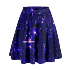 /r/place Indigo High Waist Skirt by rplace