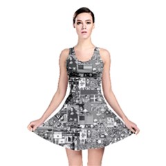 /r/place Retro Reversible Skater Dress by rplace