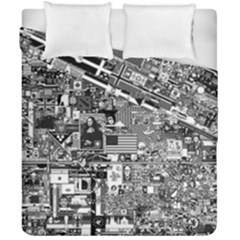 /r/place Retro Duvet Cover Double Side (california King Size) by rplace