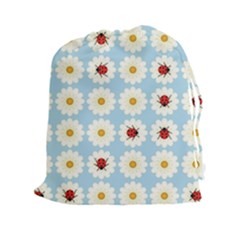 Ladybugs Pattern Drawstring Pouches (xxl) by linceazul