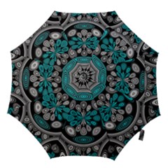 Geometric Arabesque Hook Handle Umbrellas (medium) by linceazul