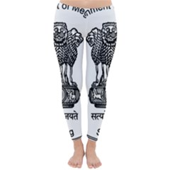 Seal Of Indian State Of Meghalaya Classic Winter Leggings by abbeyz71