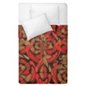 Red And Brown Pattern Duvet Cover Double Side (Single Size) View1