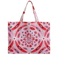 Geometric Harmony Zipper Mini Tote Bag by linceazul