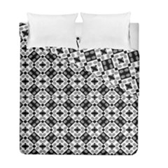 Geometric Modern Baroque Pattern Duvet Cover Double Side (full/ Double Size) by dflcprints