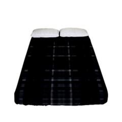 Plaid Design Fitted Sheet (full/ Double Size) by Valentinaart