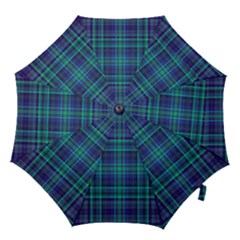 Plaid Design Hook Handle Umbrellas (large) by Valentinaart