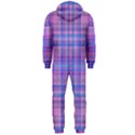 Plaid design Hooded Jumpsuit (Men)  View2