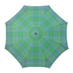 Plaid design Golf Umbrellas