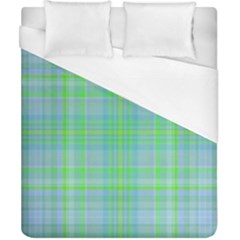 Plaid design Duvet Cover (California King Size)