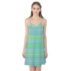 Plaid design Camis Nightgown