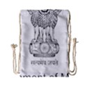 Seal of Indian State of Mizoram Drawstring Bag (Small) View1