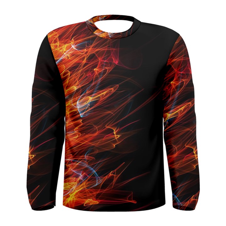 Fire Men s Long Sleeve Tee