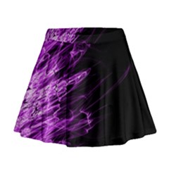 Fire Mini Flare Skirt