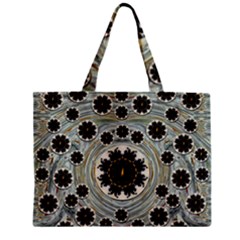 Wood In The Soft Fire Galaxy Pop Art Mini Tote Bag by pepitasart