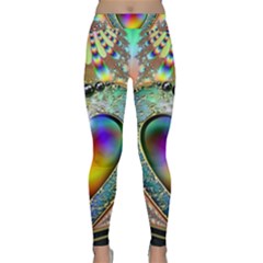 Rainbow Fractal Classic Yoga Leggings