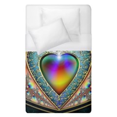 Rainbow Fractal Duvet Cover (Single Size)